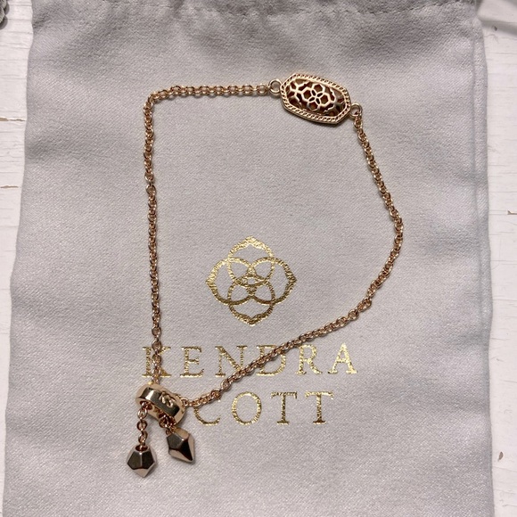 Kendra Scott Jewelry - Kendra Scott Adjustable Gold Elaina Filigree Bracelet